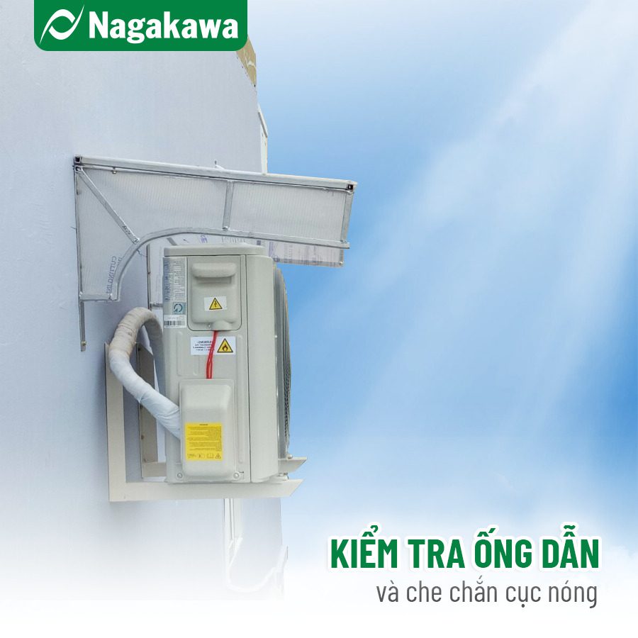 Lưu ý khi tháo lắp điều hòa Nagakawa