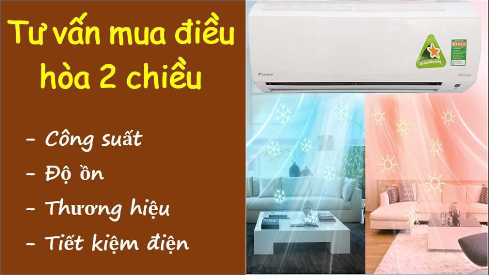 Kinh nghiệm mua điều hòa 2 chiều