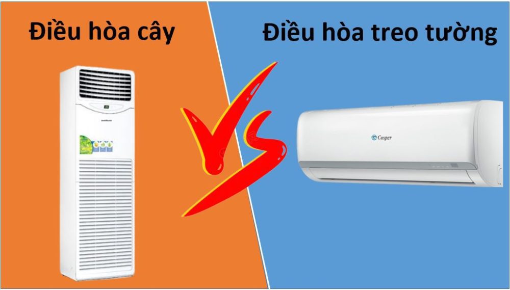 So sánh điều hòa cây và điều hòa treo tường