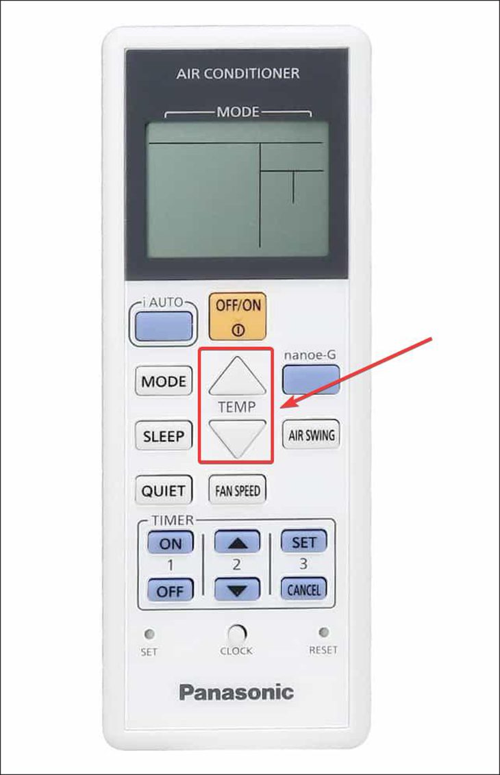 Cách dùng điều hòa 2 chiều điều chỉnh nhiệt độ