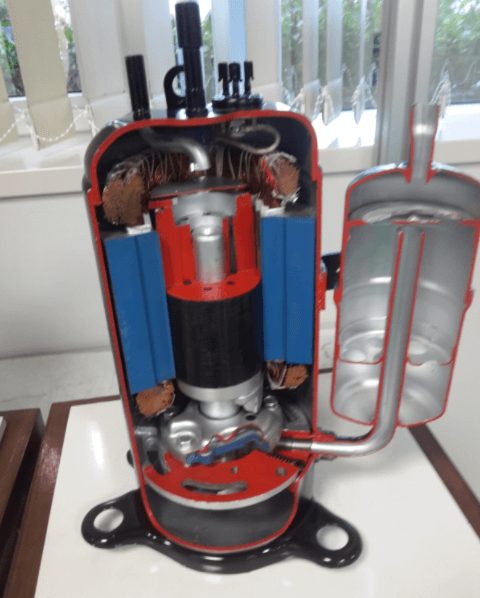 Điều hòa 2 chiều không chạy chế độ ấm do block bị hỏng