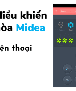 điều Khiển điều Hòa Midea bằng điện Thoại