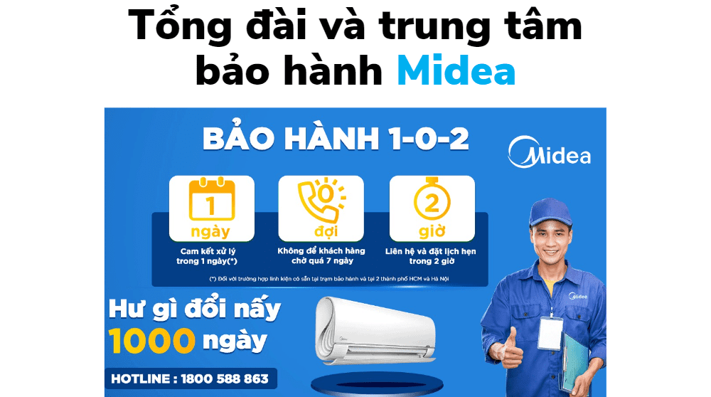 Trung Tâm Bảo Hành Midea