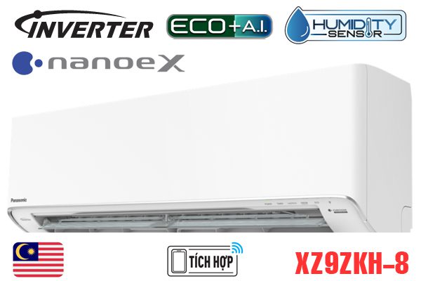 XZ9ZKH-8 | Điều hòa Panasonic inverter 2 chiều 9000BTU
