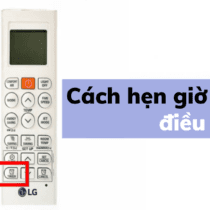 Cách hẹn giờ điều hòa LG: Chỉnh giờ Bật /Tắt【Nút Timer】