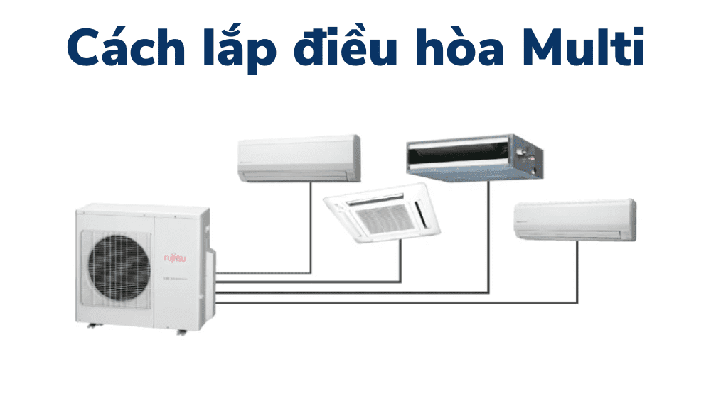 Cách Lắp Máy Lạnh Multi