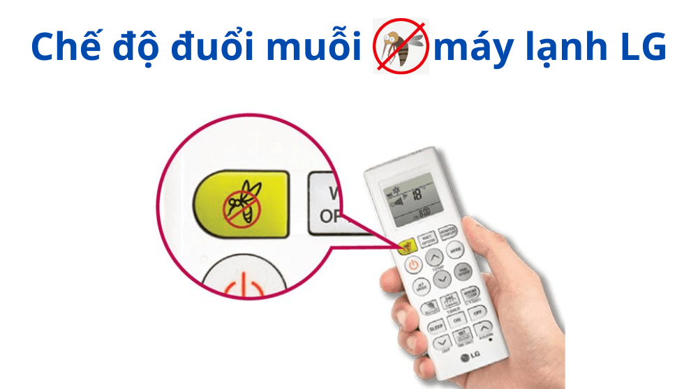 Chế độ đuổi Muỗi Máy Lạnh Lg