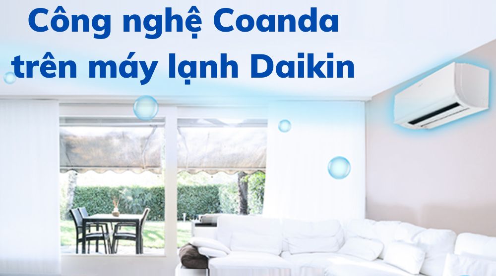 Công nghệ Coanda trên máy lạnh Daikin