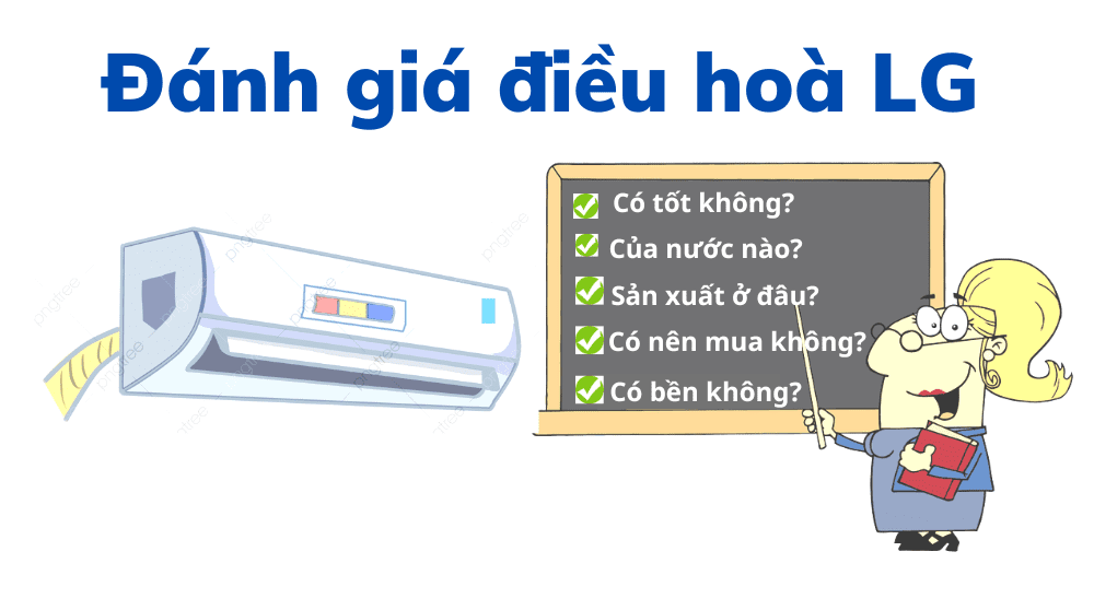 Đánh Giá điều hòa Lg Có Tốt Không