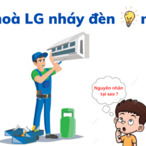 Điều hòa LG chớp đèn nguồn Timer, Power [2,3,4,5,6,8,9 lần]