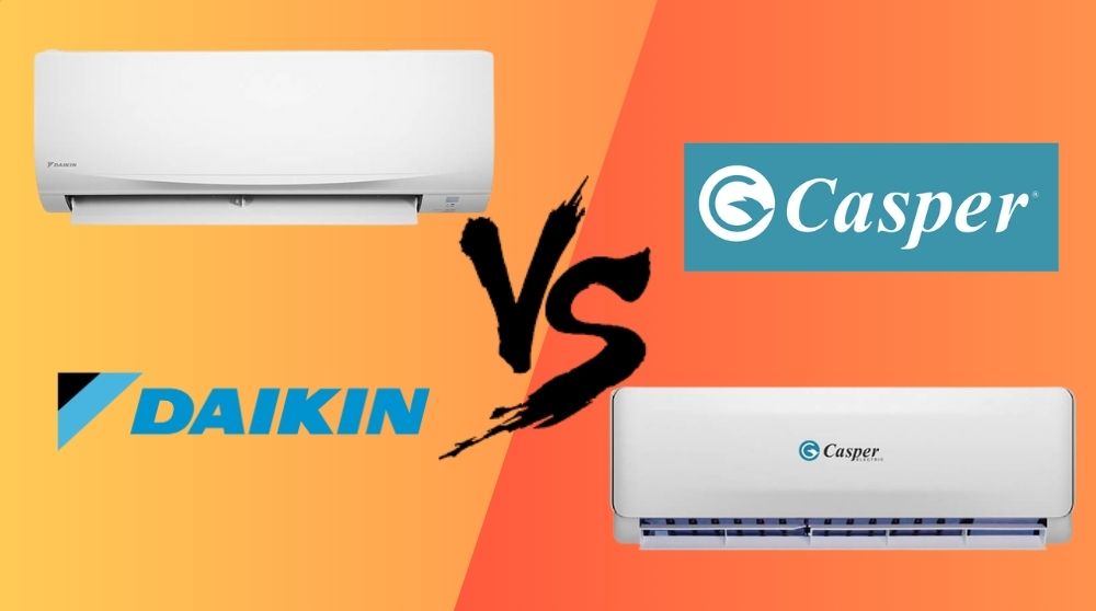 So sánh điều hoà Đaikin và Casper