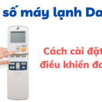 Tần số máy lạnh Daikin và cách cài đặt mã điều khiển đa năng