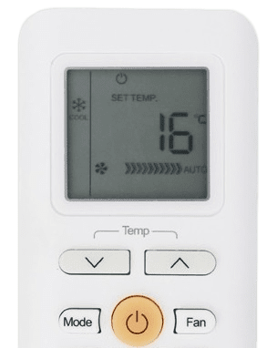 Cách dùng chế độ sưởi ấm (HEAT) của điều hòa Midea