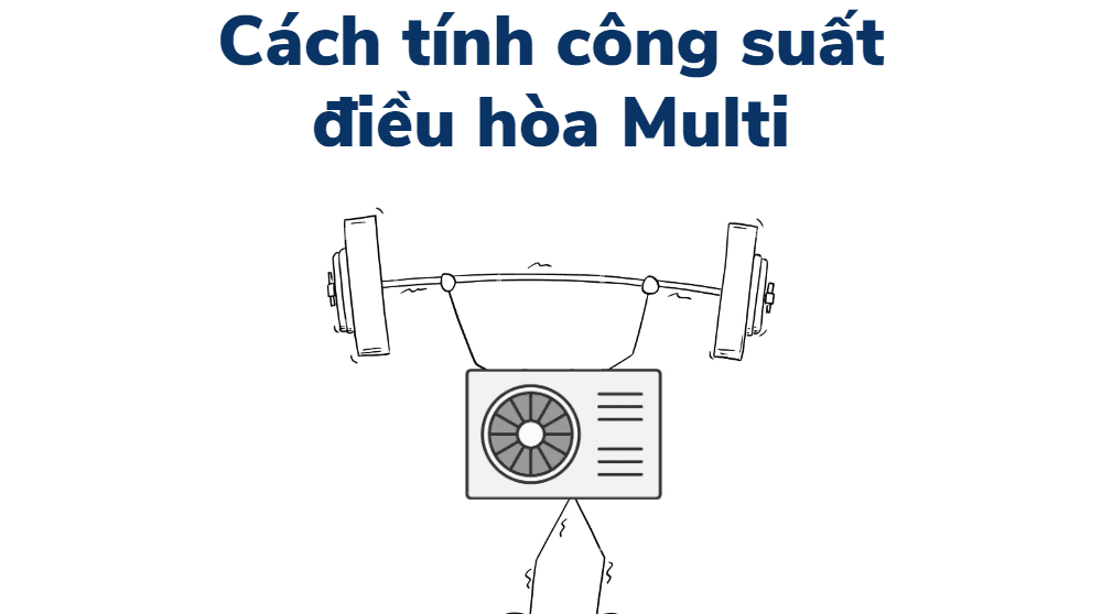 Cách Tính Công Suất điều Hòa Multi
