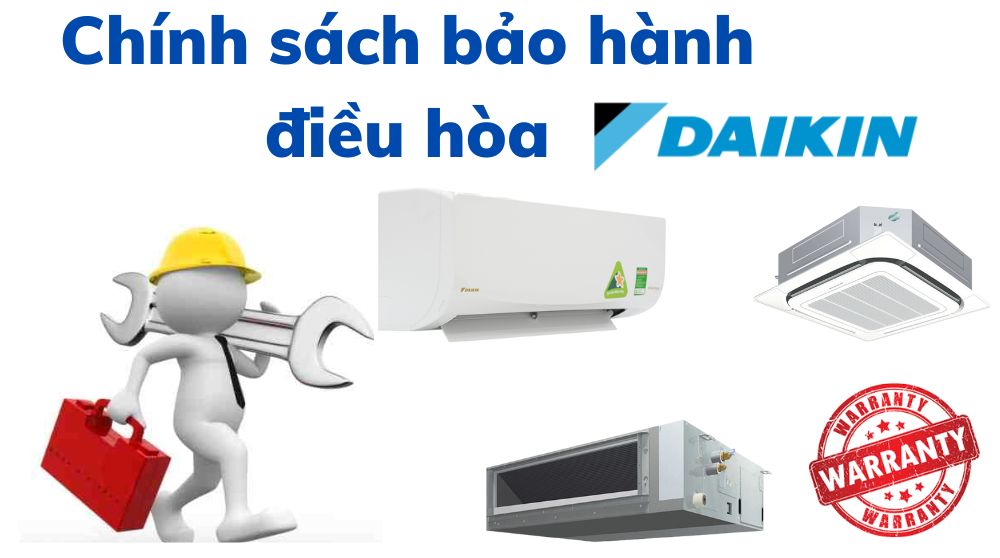 Điều hoà Đaikin bảo hành mấy năm