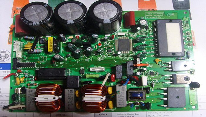 Mạch điều khiển (board mạch) bị lỗi khiến điều hòa lỗi A5