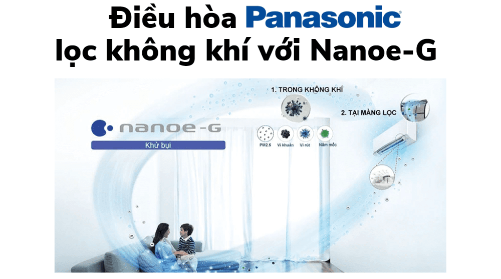điều Hòa Lọc Không Khí Panasonic Có Nanoe G