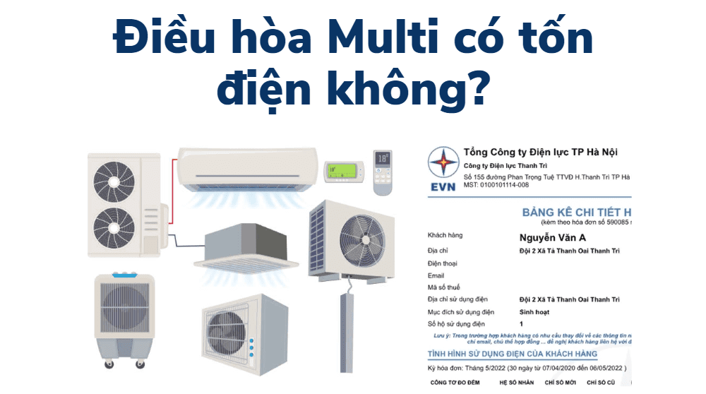 điều Hòa Multi Có Tốn điện Không