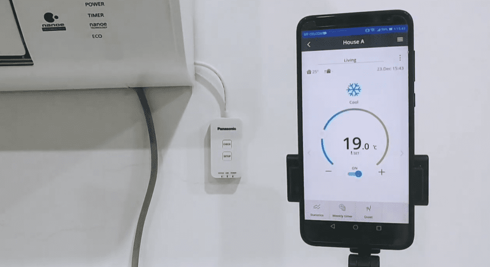 kết nối thành công điều hòa Panasonic với điện thoại sử dụng chế độ AP. kết nối thành công điều hòa Panasonic với điện thoại sử dụng chế độ AP.