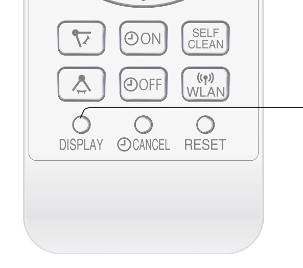 bật tắt đèn máy lạnh Sharp