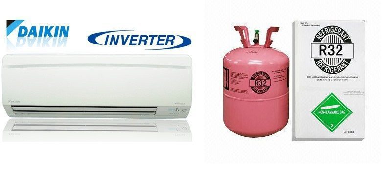 Điều hòa Daikin dùng gas R32