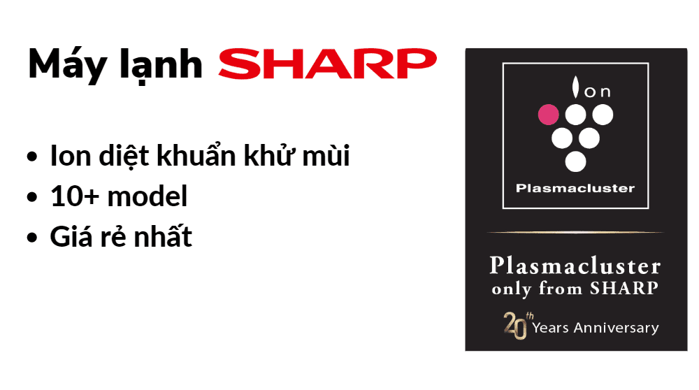 Máy Lạnh Sharp Ion