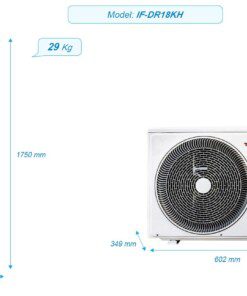 Điều hòa tủ đứng Dairry IF-DR18KH - hình số 2