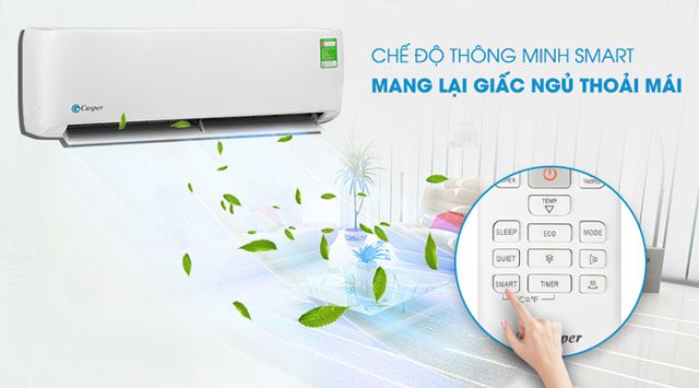 chế độ smart điều hòa casper