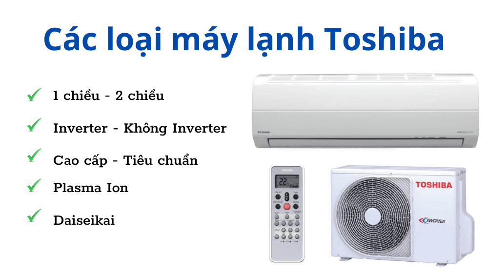 Các Loại Máy Lạnh Toshiba