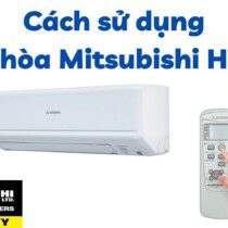 Cách sử dụng điều khiển điều hòa Mitsubishi Heavy Industries