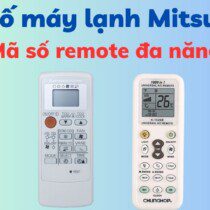 Tần số máy lạnh Mitsubishi [Cài đặt mã số điều khiển đa năng]