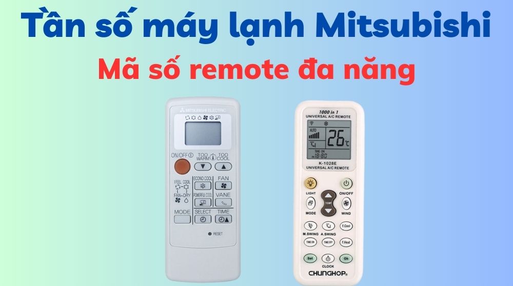 Tần số máy lạnh Mitsubishi