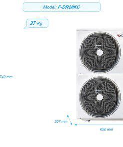 Điều hòa tủ đứng Dairry IF-DR28KC - hình số 2