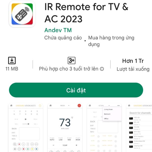 app điều khiển điều hòa casper bằng điện thoại xiaomi
