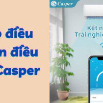 [Tải App] Cách điều khiển điều hòa Casper bằng điện thoại