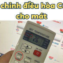 Cách chỉnh điều hòa Casper cho mát lạnh: chế độ nào mát nhất