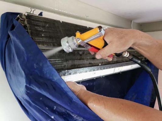 cách vệ sinh điều hòa Hitachi