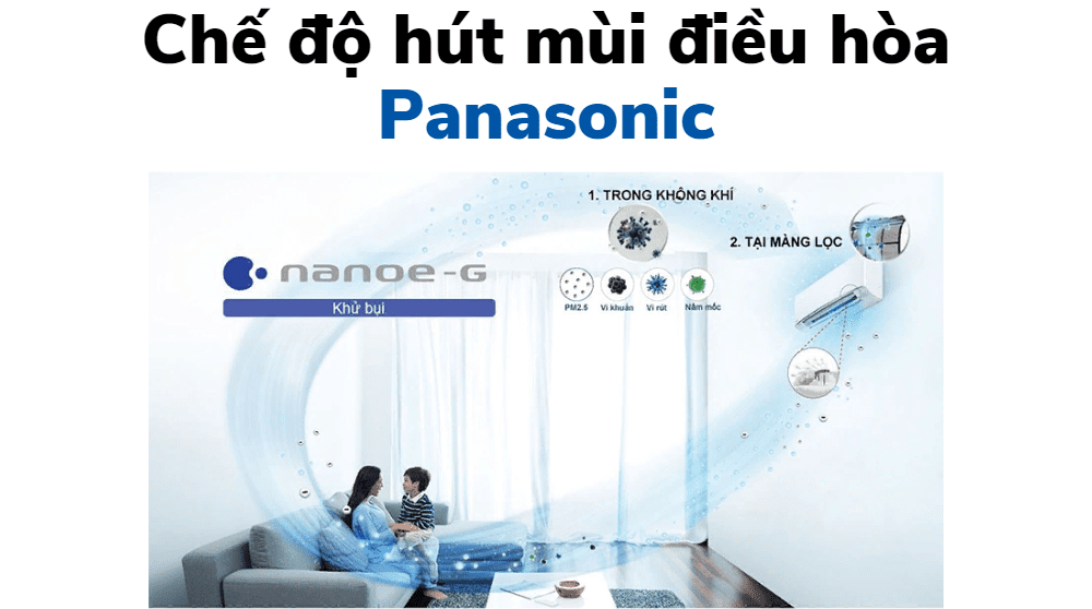 Chế độ Khử Mùi Của Máy Lạnh Panasonic