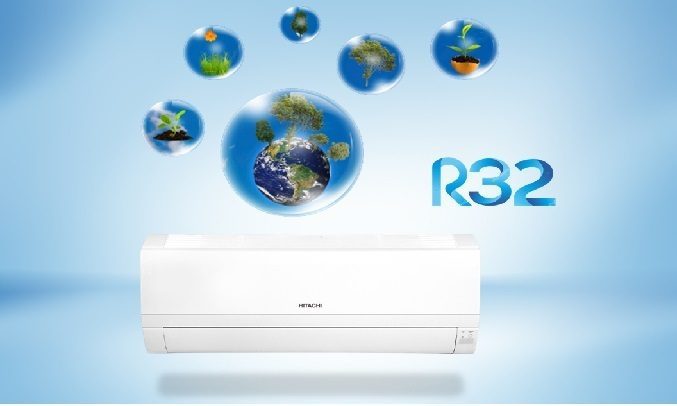 Máy lạnh Hitachi sử dụng gas R32 giúp máy hoạt động êm ái, bền bỉ