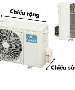 Kích thước cục nóng điều hòa Casper