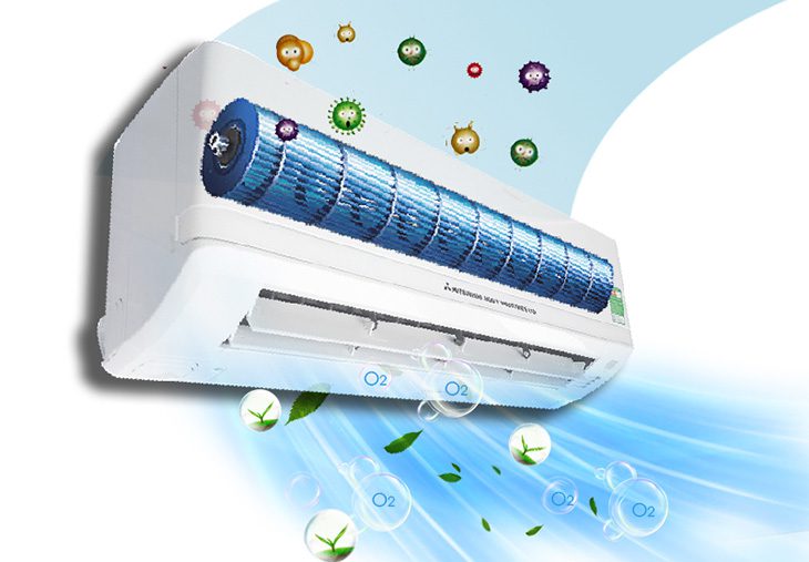 Đánh giá về khả năng kháng khuẩn, khử mùi máy lạnh Mitsubishi Heavy Khả năng kháng khuẩn, khử mùi của Điều hòa Mitsubishi Heavy có tốt không