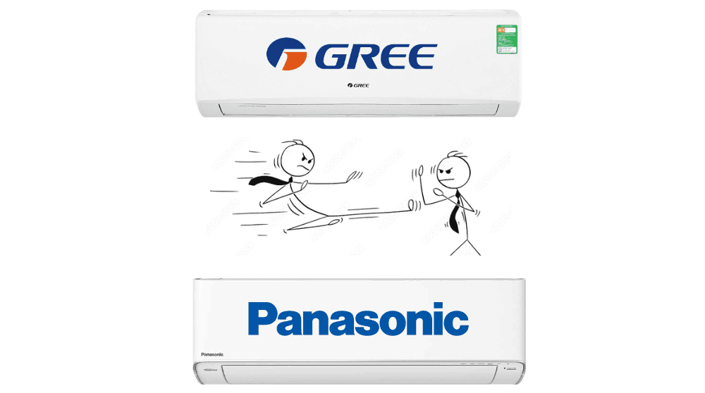 So Sánh điều Hòa Gree Và Panasonic
