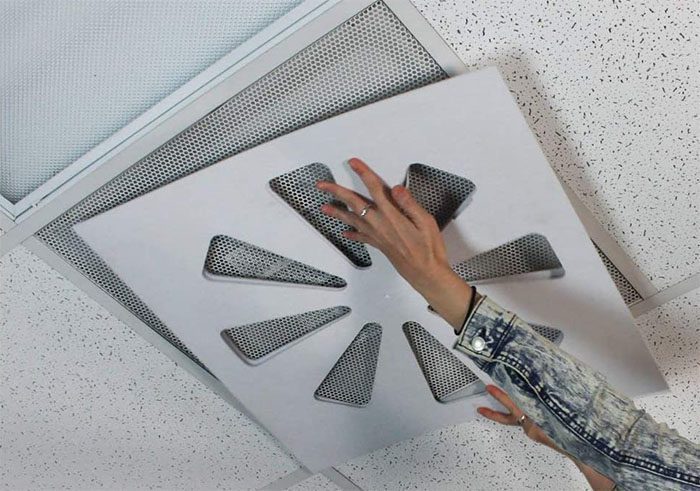 loại điều hòa không khí cassette