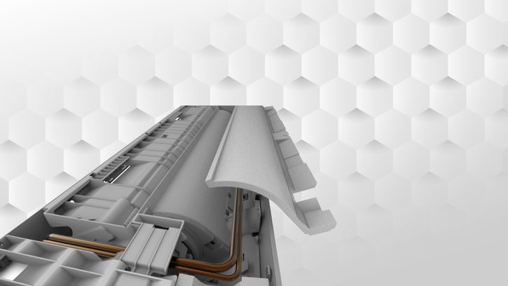 Vệ sinh khung nhựa của máy lạnh