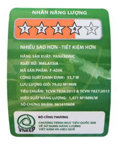 Quạt đứng Panasonic F-409KB - hình số 2