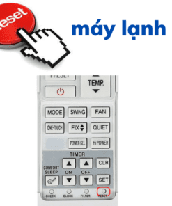 Cách Reset Máy Lạnh Toshiba