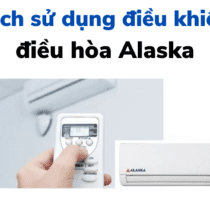 Cách sử dụng điều khiển điều hòa Alaska: Chỉnh trên remote