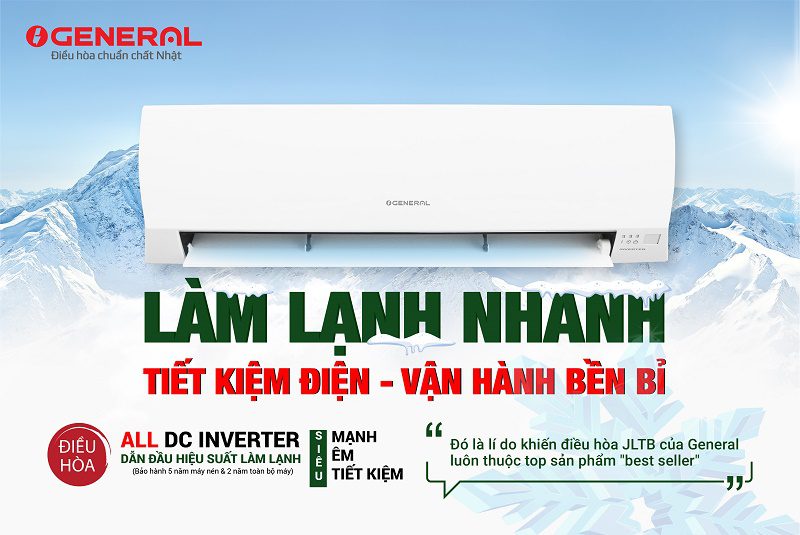Đánh giá máy lạnh General có tốt không về khả năng làm lạnh và tiết kiệm điện Đánh giá máy lạnh General có tốt không về khả năng làm lạnh và tiết kiệm điện