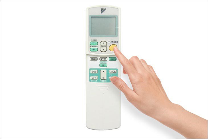 Hướng dẫn cách bật điều hoà đaikin 9000, 2 chiều