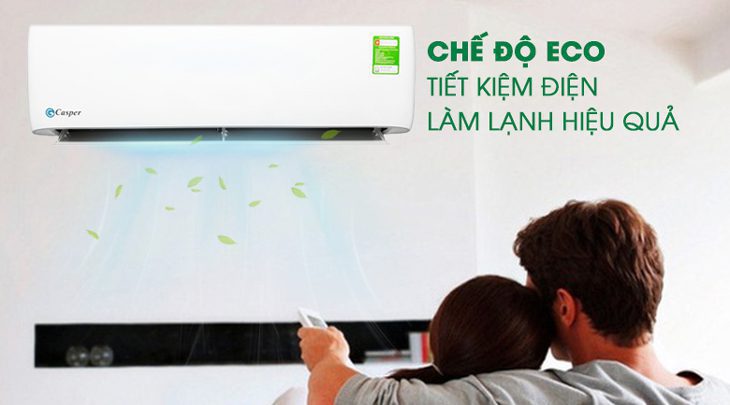 Cách sử dụng điều hòa Casper tiết kiệm điện - dùng chế độ ECO